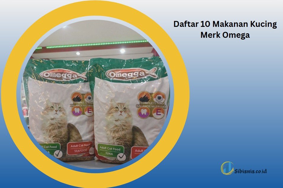 Produk Makanan Kucing Merk Omega