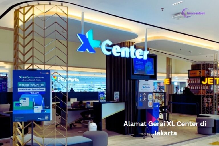 Alamat Gerai XL Center di Jakarta